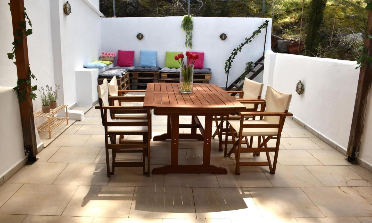 The Twins House Villa Samothraki Bagian luar foto